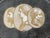 Italian Fornasetti Oval Metal Enameled Tray With Roman Profiles For Sale - Image 3 of 9