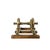 Vintage Brass Railway Wheelset Display Model Paper Press, 1920s For Sale - Image 10 of 10