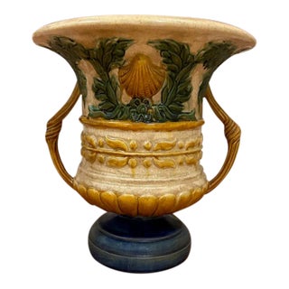 Vintage Majolica Urn For Sale