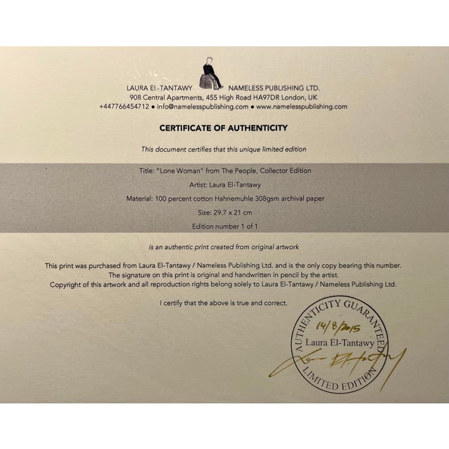 2015 Limited Edition Print by British-Egyptian Photographer Laura El-Tantawy With Coa For Sale In Los Angeles - Image 6 of 6