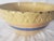Early 20th Century Pottery Mixing Bowl With Pink & Blue Stripe & Pie Crust Edge For Sale - Image 4 of 10