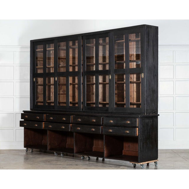 19th Century English Pine Haberdashery Cabinet For Sale - Image 6 of 18