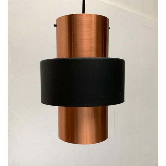 Mid-Century Triple Copper Pendant, 1960s For Sale - Image 16 of 18