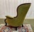 Brown 19th Century Victorian Armchair in Mahogany For Sale - Image 8 of 9