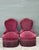 Wood Vintage Camel Back Slipper Chairs - A Pair For Sale - Image 7 of 12
