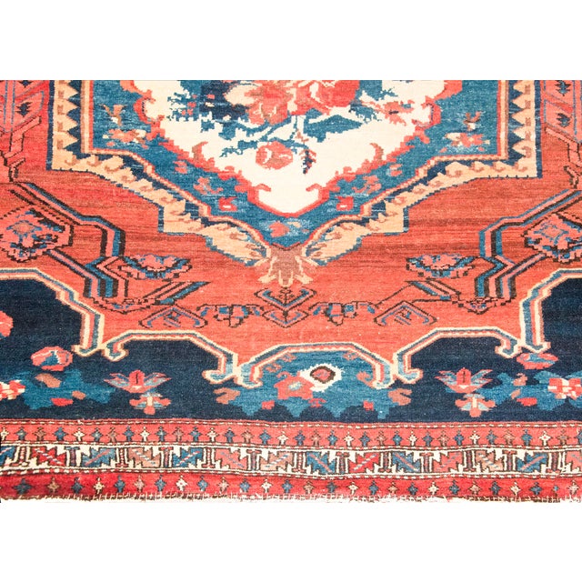 Early 20th Century Persian Bakhtiari Saman Rug For Sale - Image 11 of 14