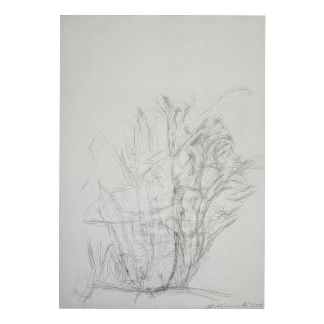 Alberto Giacometti, Alberi, 1963, Original Lithograph For Sale