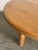 Mid-Century Modern Spanish Solid Oak Brutalist Dining Table, 1970s For Sale - Image 3 of 10