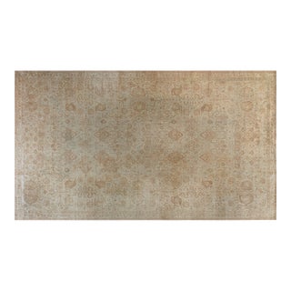 Authentic 19th Century Indian Amritsar Handmade Wool Carpet For Sale