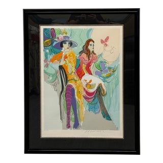 Circa 1994 Isaac Maimon "Les Coquettes", Signed For Sale