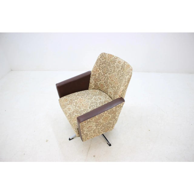 Vintage German Swivel Armchair, 1970s For Sale - Image 6 of 11