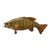 Vintage Smallmouth Bass Fish Wall Mount Taxidermy Real Skin Fishing Wall Decor For Sale