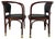 Set of N° 715 Armchairs by Gustav Siegel for Kohn, Austria, 1900 For Sale