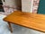 Vintage English Pine Farmhouse Dining Table Country Kitchen Island For Sale - Image 9 of 18