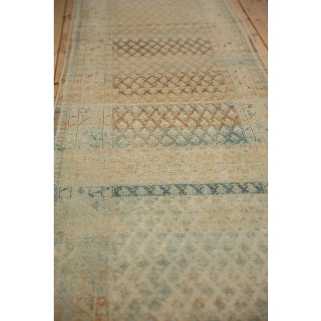 1950s Vintage Persian Mir Sarouk Boteh Wool Runner For Sale - Image 9 of 12