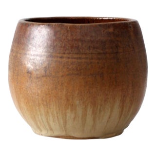 Vintage Handmade Studio Pottery Bowl For Sale
