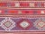 Brick Red 1960s Vintage Turkish Kilim Rug - 61"x91" For Sale - Image 8 of 12