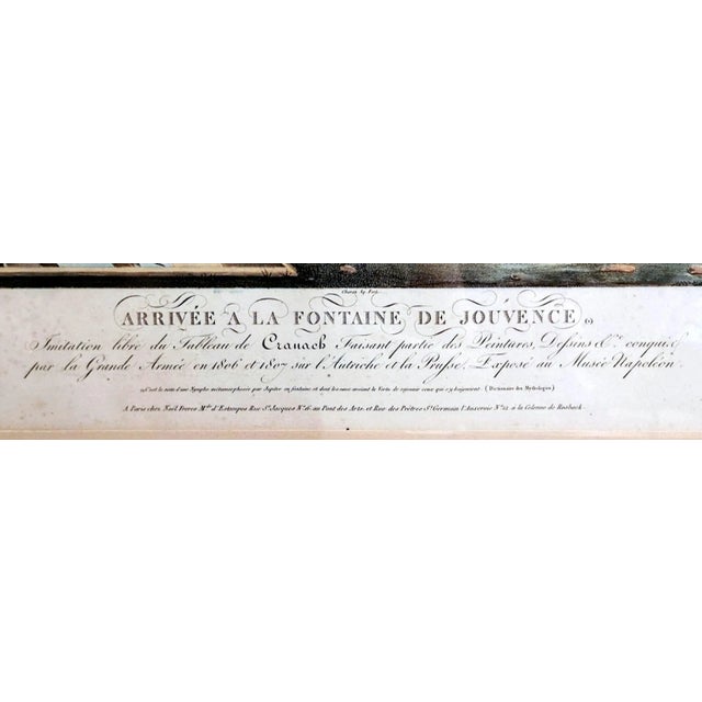 Early 19th Century Jean Baptiste Morret French Etching, Framed For Sale - Image 10 of 13