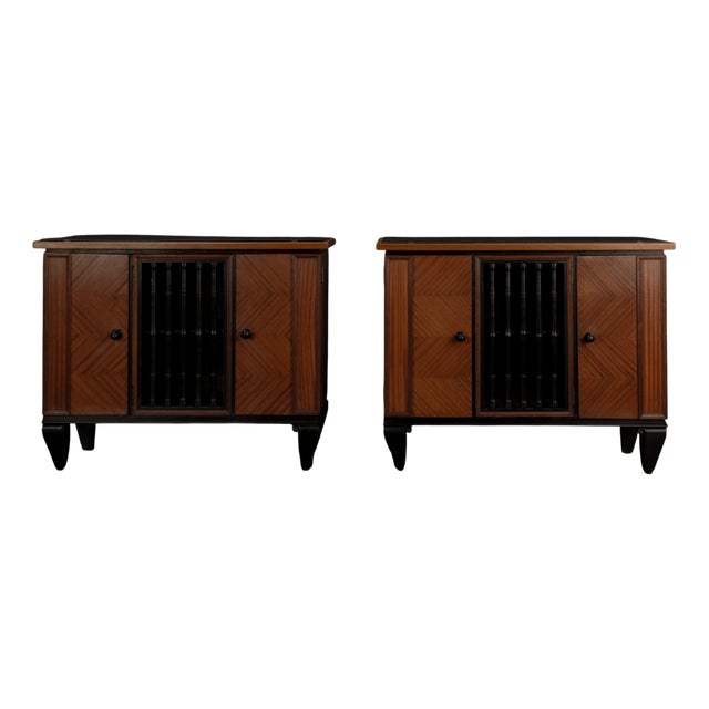 Art Deco Sideboards, 1920s, Set of 2 For Sale