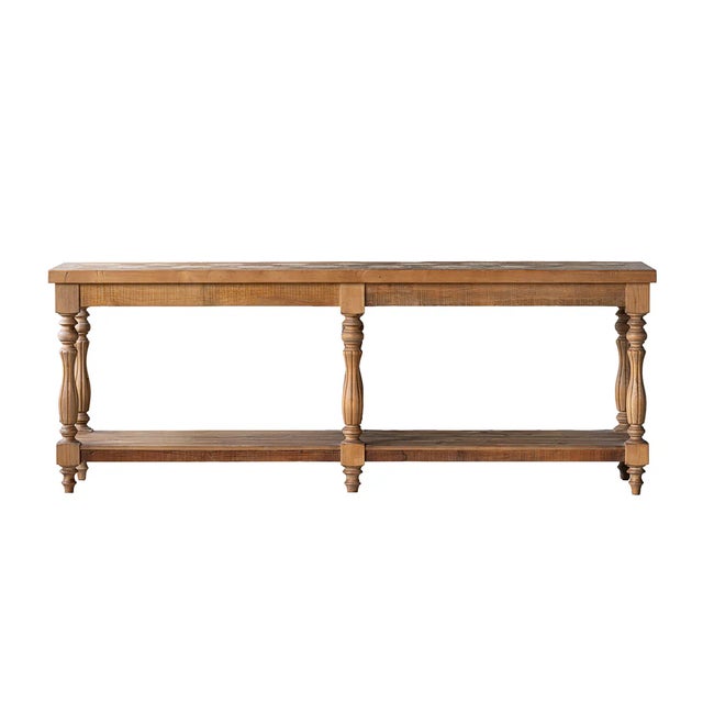 Crafted from carefully selected recycled pine, this work table features a distinctive tabletop composed of hexagonal wood...