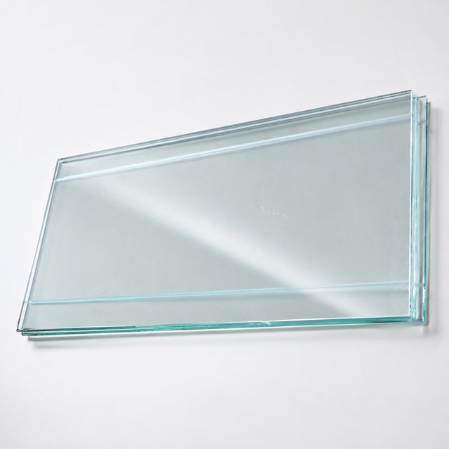 1980s Pulaski Lighted Glass Curio Cabinet With Mirrored Back For Sale - Image 10 of 10