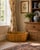A charming vintage split bamboo basket in a classic French Country style, featuring a generous oval form and beautifully...