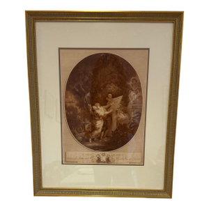 Jean Mathieu After Fragonard, Le Serment D’Amour, 19th Century Engraving [sh.s-l-7.5050] Reproduction