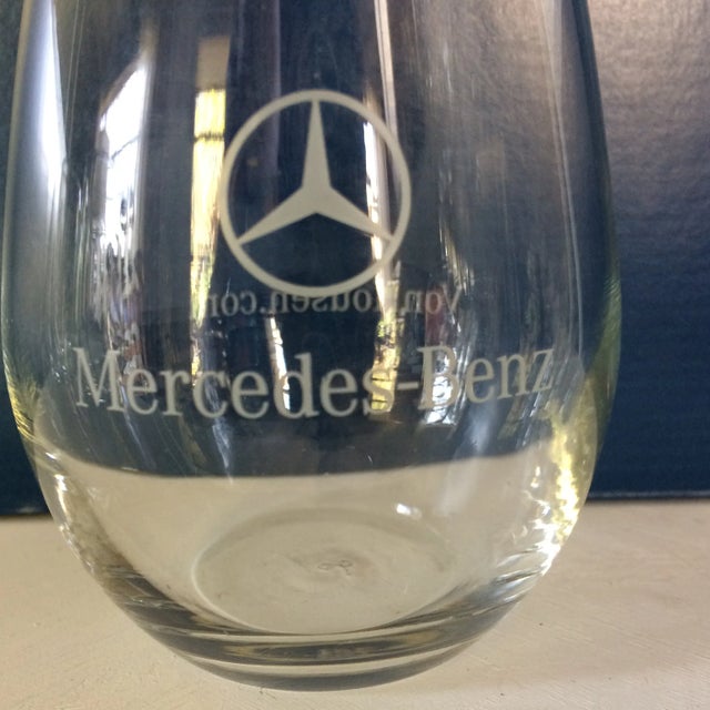 Glass Mercedes Von Housen Wine or Cocktail Glasses - Set of 5 For Sale - Image 7 of 13