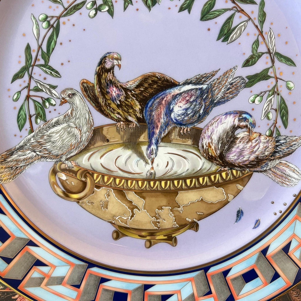 Versace x Rosenthal 1999 Christmas plate 