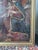 Red Antique 18th Century Religious Cuzco Oil Painting the Adoration of the Magi For Sale - Image 8 of 18