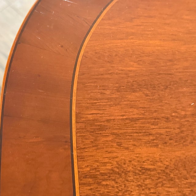 1980s Baker Georgian Style Double Pedestal Mahogany Dining Table For Sale - Image 5 of 16