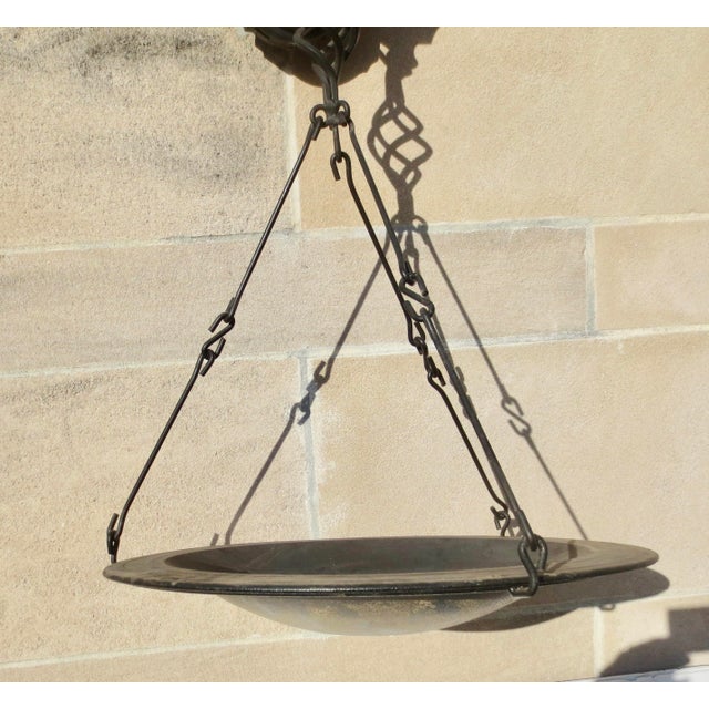 Modern Wrought Iron Hanging Kitchen Trays For Sale - Image 3 of 9