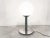 Glass Italian Glass and Chrome Table Lamp, 1960s For Sale - Image 7 of 10