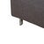 Grata Ottoman in Grey Fabric For Sale - Image 4 of 8