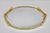 Gold Vintage French Mirrored Tray With Rope Handles For Sale - Image 8 of 8