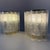 Mid-Century Space Age Ice Glass Ceiling Lamp and Wall Lamps from Doria Leuchten, Germany, 1960s, Set of 3 For Sale - Image 11 of 18