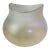 Vintage Murano-Style Scavo Crystaline Finish Glass Vase, Organic Freeform For Sale