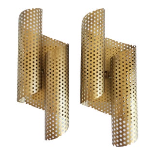 Arteriors Helman Brass Finish Sconces For Sale
