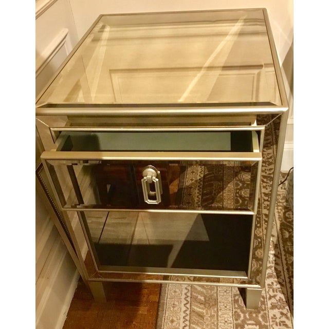 Drexel Heritage Flattery Mirror End Table Chairish