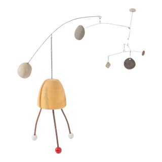 2022 Signed Mixed Media Modernist Stabile by William Wesley For Sale