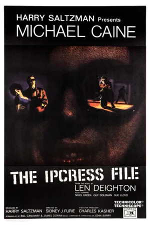 The Ipcress File Original Vintage Movie Poster, South African, 1965