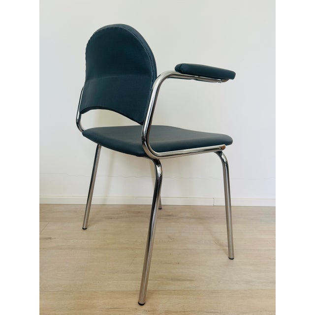 Metal Vintage Model K-314 Desk Chair by Kovona, Czechoslovakia, 1970s For Sale - Image 7 of 11