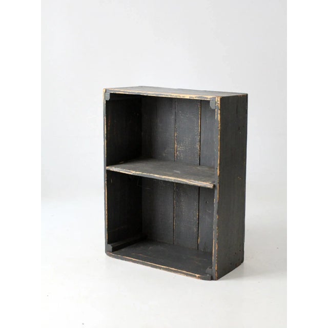 Farmhouse Vintage Primitive Shelf For Sale - Image 3 of 11
