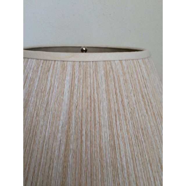 Richard Lindley Rattan Basket Lamp Chairish