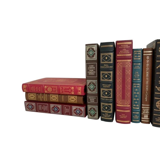 Vintage Collection 25 of the Franklin Library Leather Bound Books For Sale - Image 9 of 9