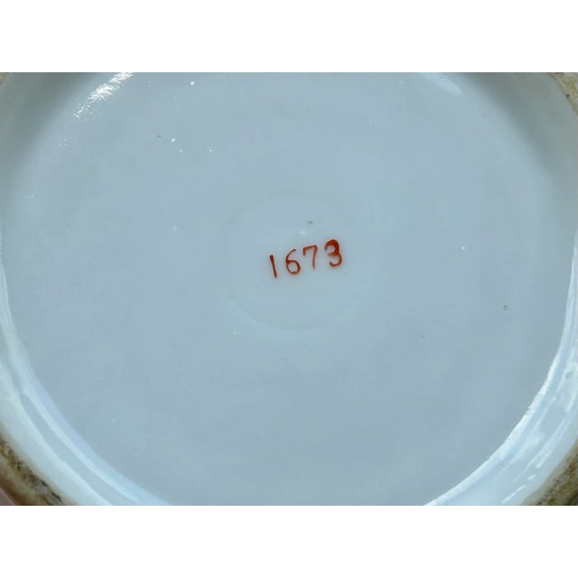 Vintage Porcelain Lidded Jar / Urn For Sale - Image 11 of 11