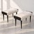 Mid-Century Modern Italian Ebanized Wood Velvet Stools by Ico & Luisa Parisi, Set of 2 For Sale - Image 4 of 10