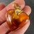 Large Vintage French Puffy Heart Charm Pendant in 18 Karat Yellow Gold, 1960s For Sale - Image 12 of 18