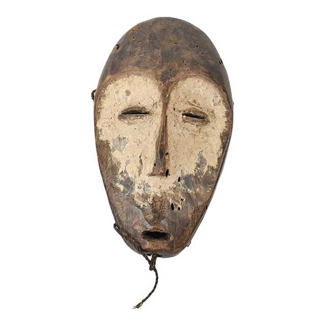 Early 20th Century Lega Bwami Society Mask For Sale
