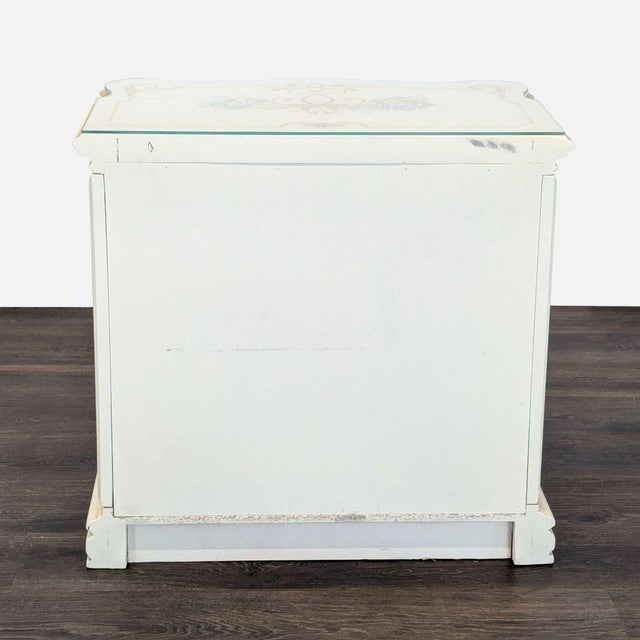 Vintage Italian Hand-Painted Three Drawer Nightstand For Sale In San Francisco - Image 6 of 10